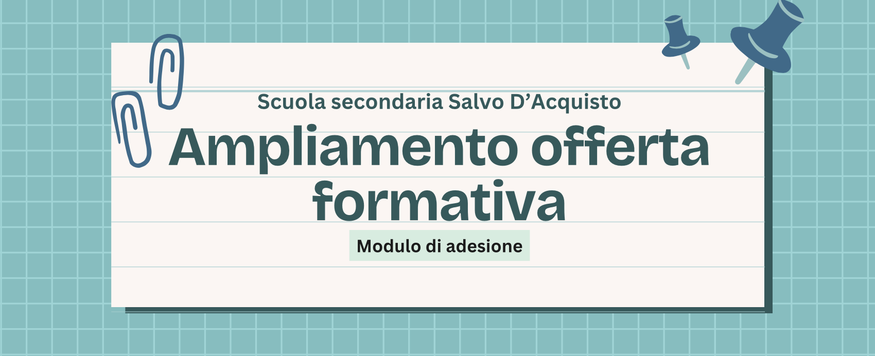Ampliamento offerta formativa a.s. 2025/2026 - secondo quadrimestre 
